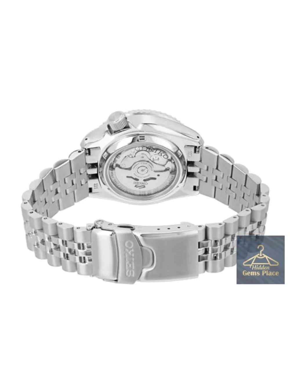 Men's Automatic Wrist Watch Stainless Steel Bracelet GMT Bezel Luminous Hands